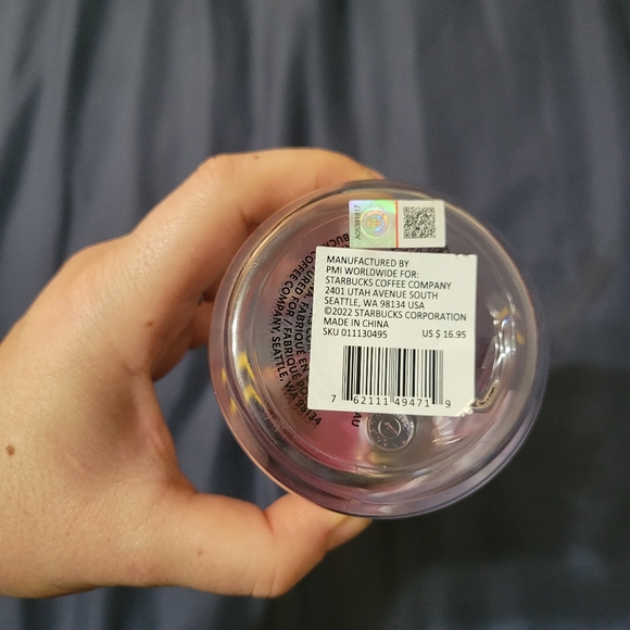 Starbucks 2022 Arizona State University ASU Water Bottle GO SUN DEVILS New - Picture 5 of 5